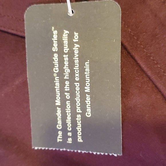 Gander Mountain Guide Series EggPlant Dark Purple LSleeve Flannel Sz 2X Shirt - Picture 4 of 8